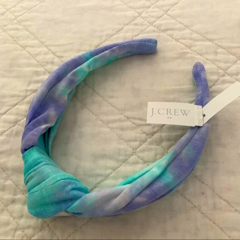 J.Crew Knotted Tie Dyed Headband